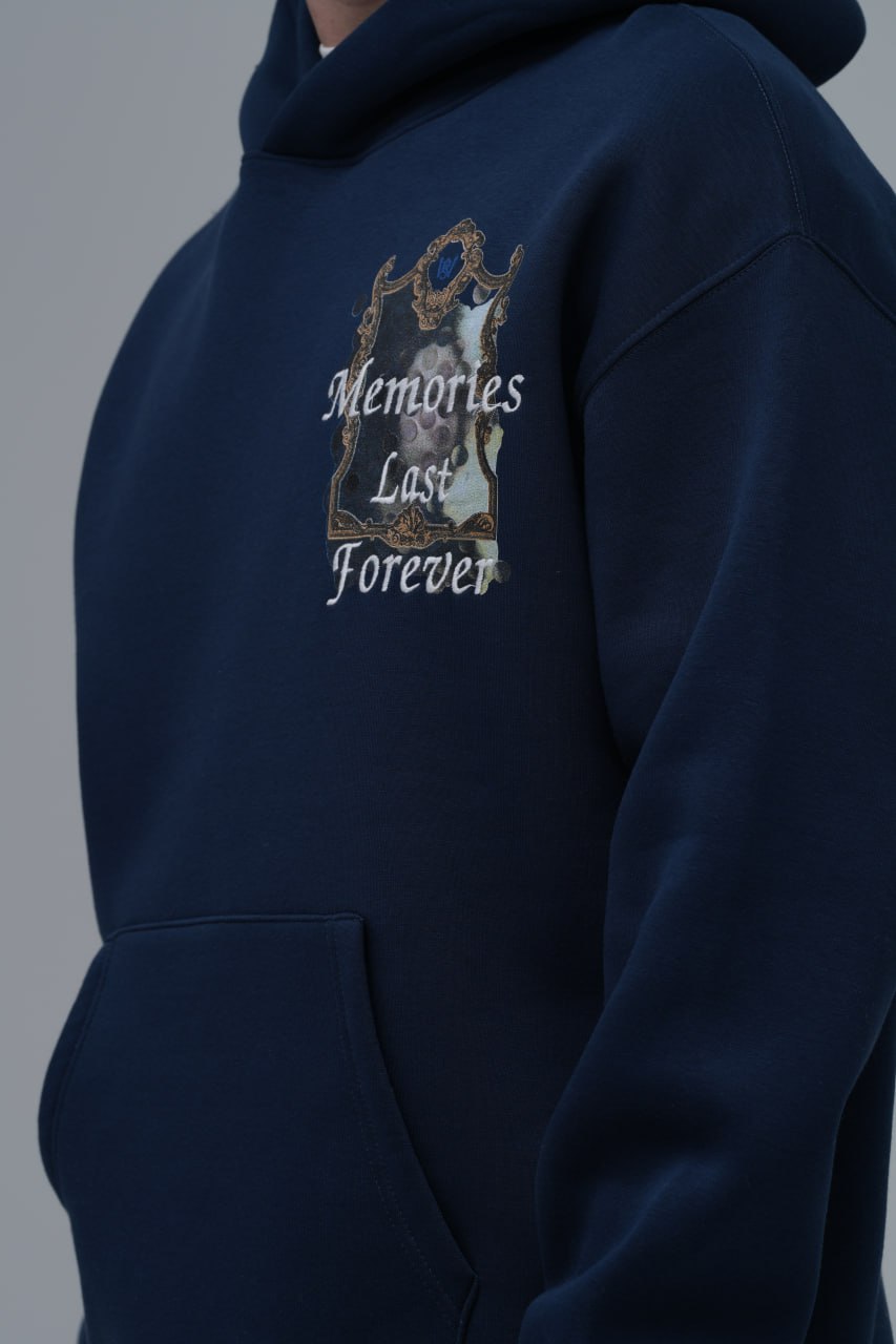 "Memories Last Forever" Surrealist Graphic Hoodie