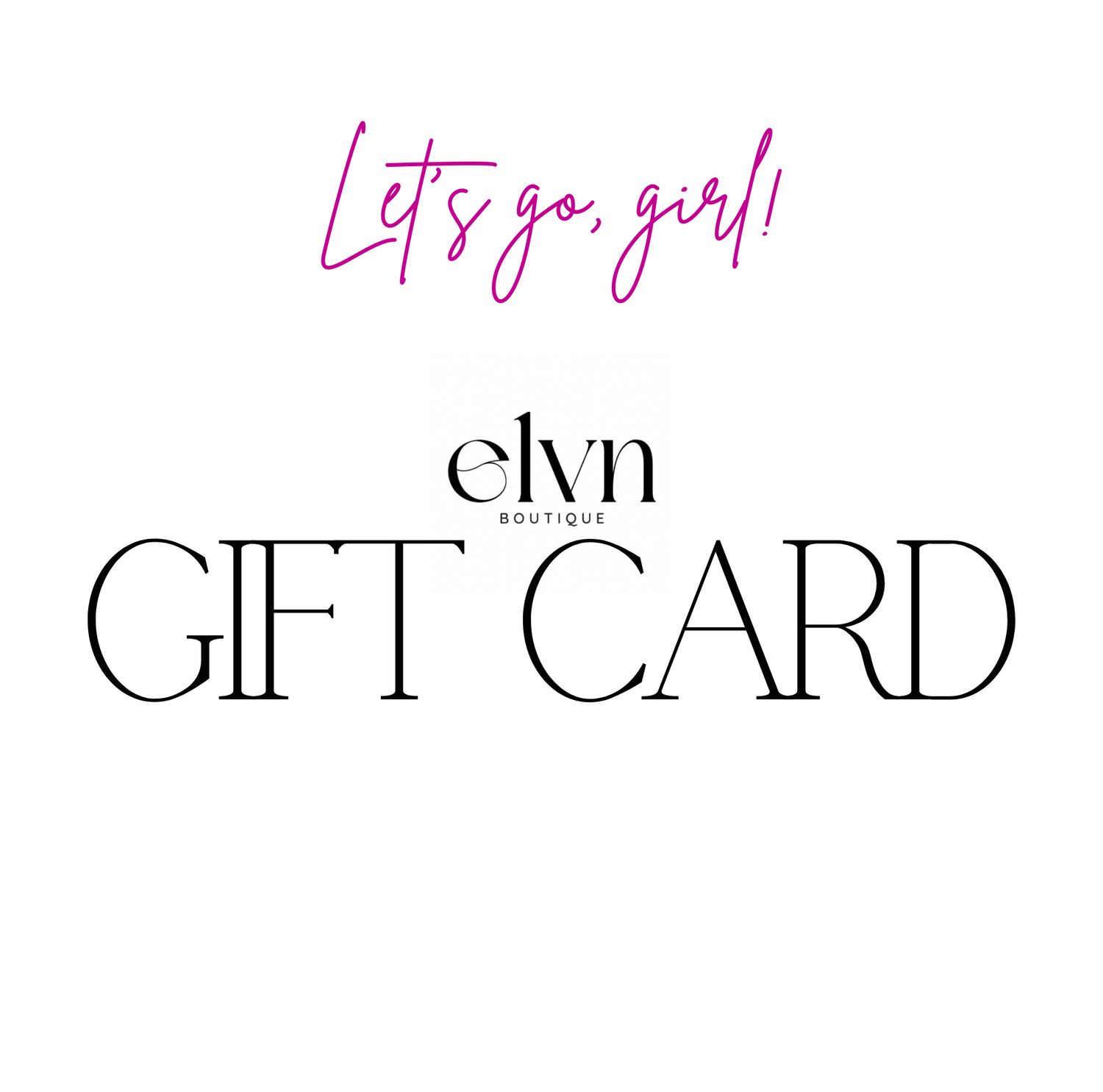 GIFT CARDS