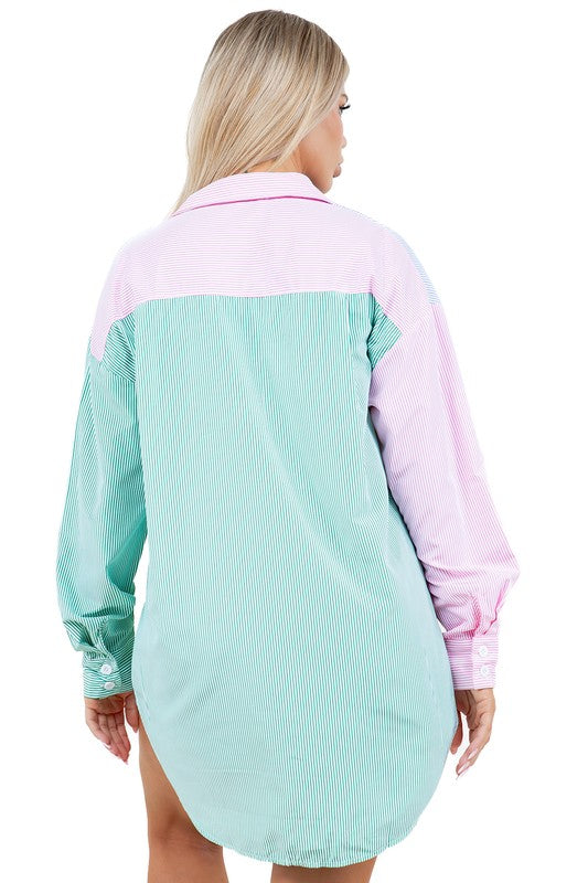 Georgie Button Down and Short Set