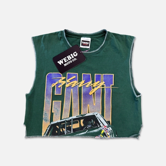 HARRY GANT NASCAR CROP TEE SIZE MEDIUM