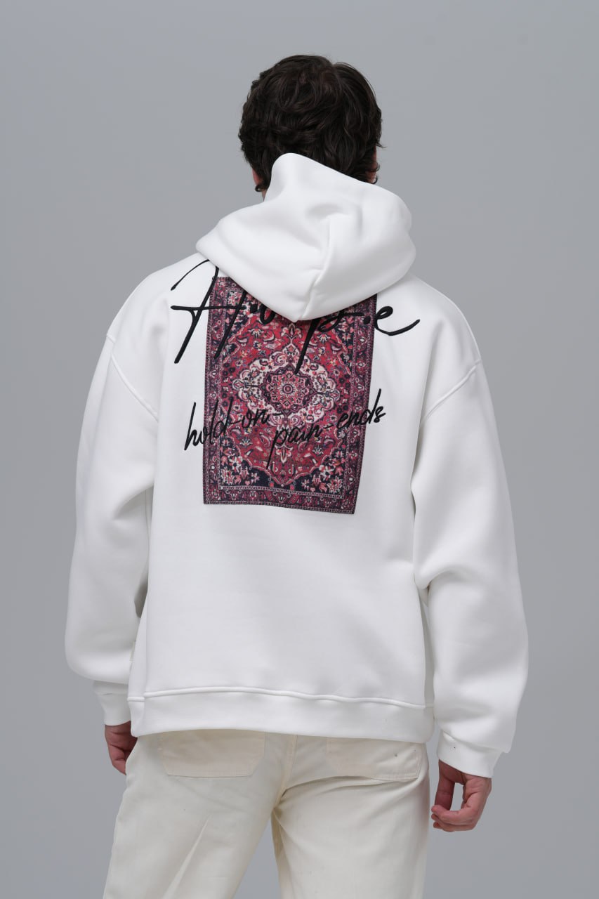 "Hope" Persian Rug Graphic Hoodie