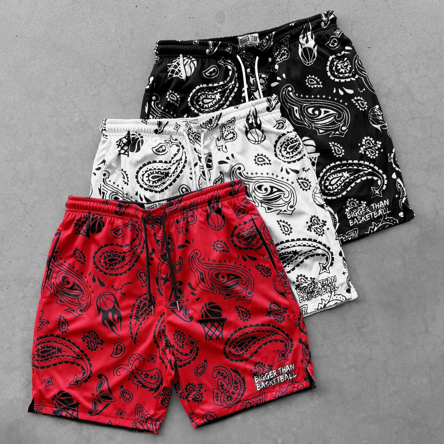 Court Bandit - Shorts - Red