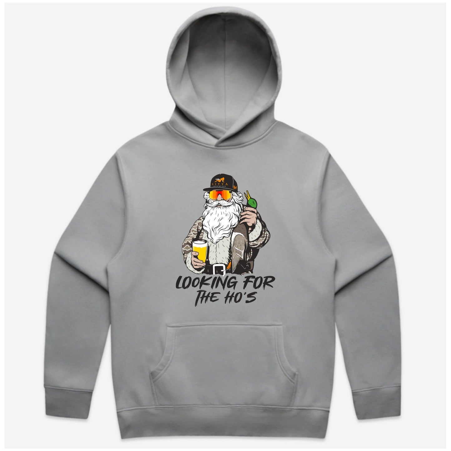 Looking for the Ho's Santa Duck Hoodie