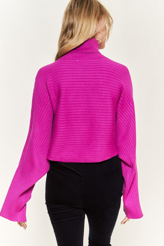 Mock Neck Long Sleeve Top